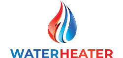 Logo of The Water Heater. Website client of Raven Rock Agency.